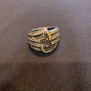 Lia Sophia marcasite ring